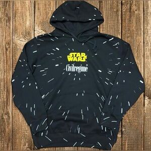 Civil Regime x Star Wars Lightspeed Fleece Hoodie Size XL Mens